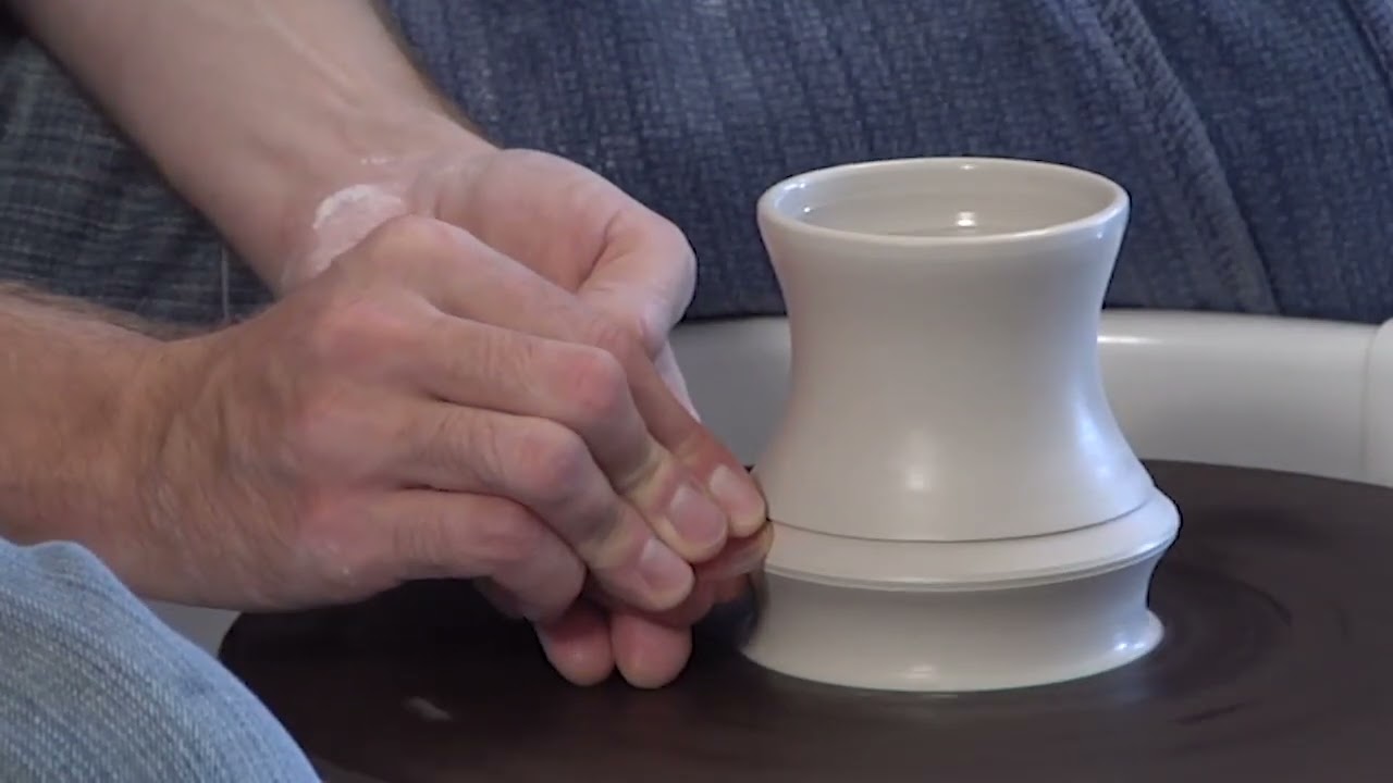 How to Throw a Mug with Movement on the Pottery Wheel | MIKE JABBUR