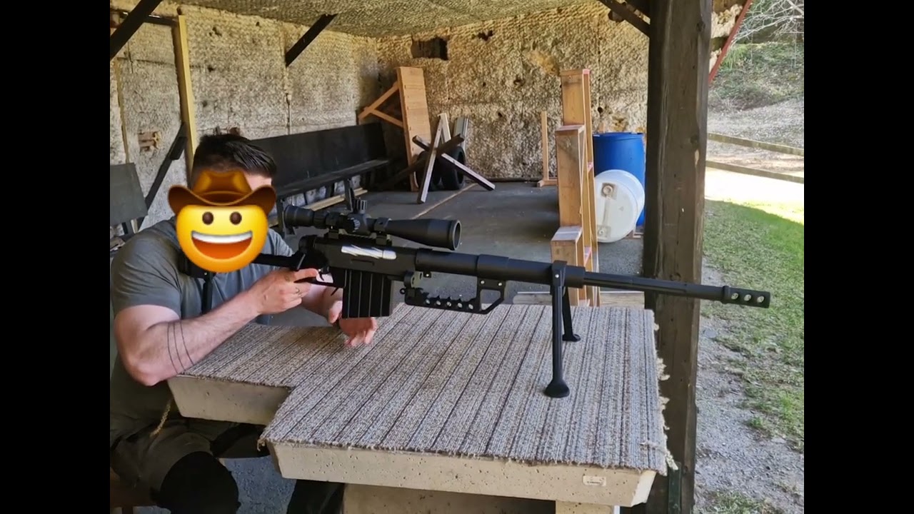 3D printed full size replica of M200 intervention sniper rifle