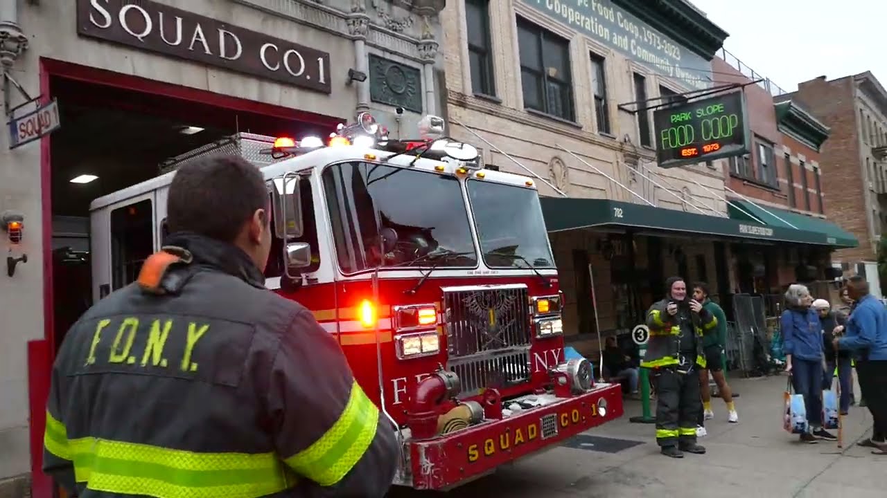 FDNY Squad 1 gets toned out to Box 1248