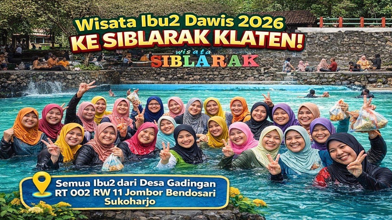 Wisata Dawis di Siblarak Klaten