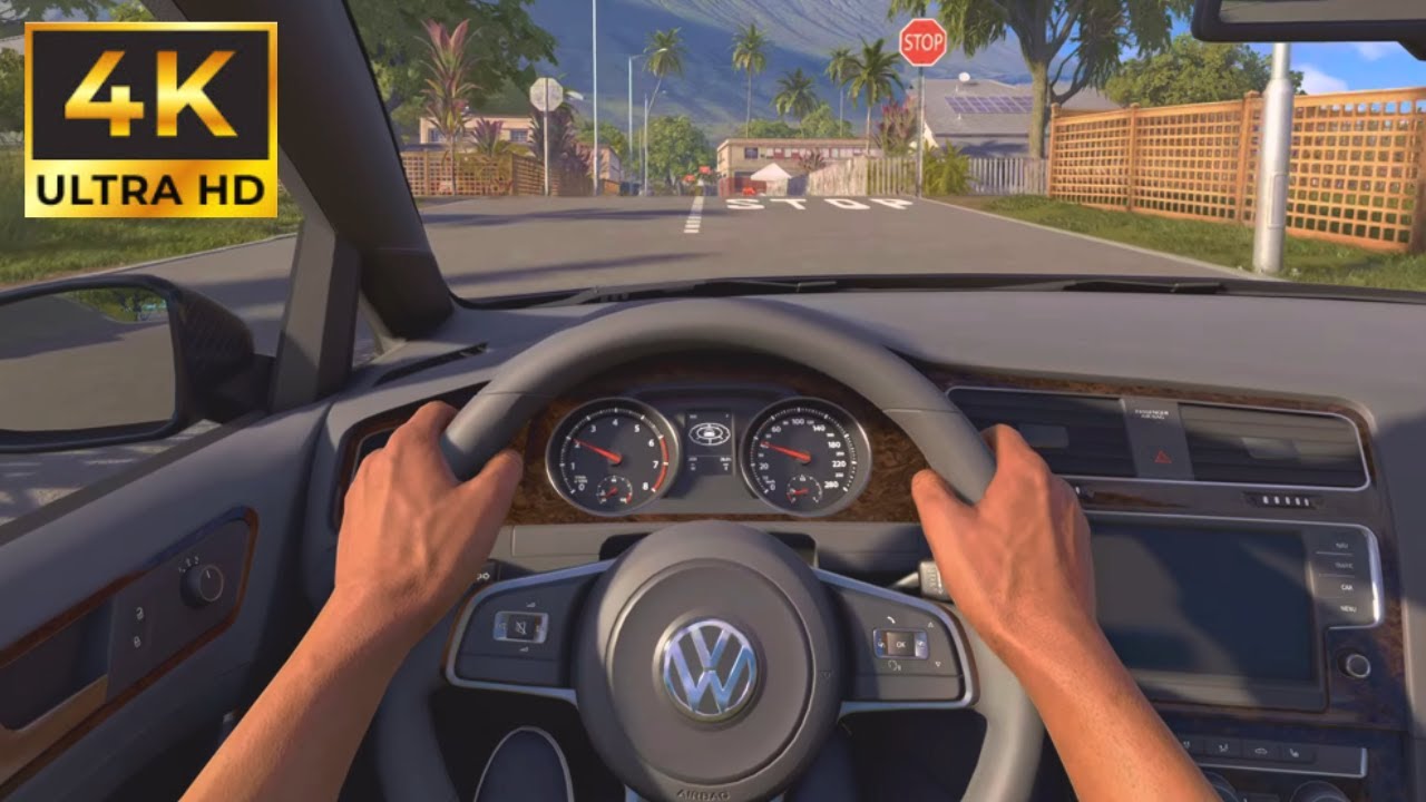 Volkswagen Golf GTI | First-Person Driving Gameplay | The Crew Motorfest [4K60FPS]