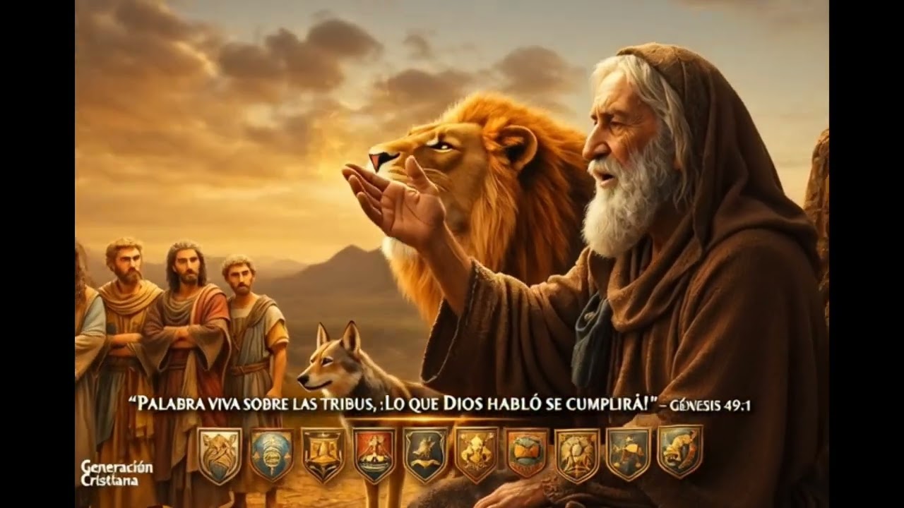 🔥📖 Génesis 49 – La bendición final y profética sobre las tribus | La Biblia en Alabanza 📖