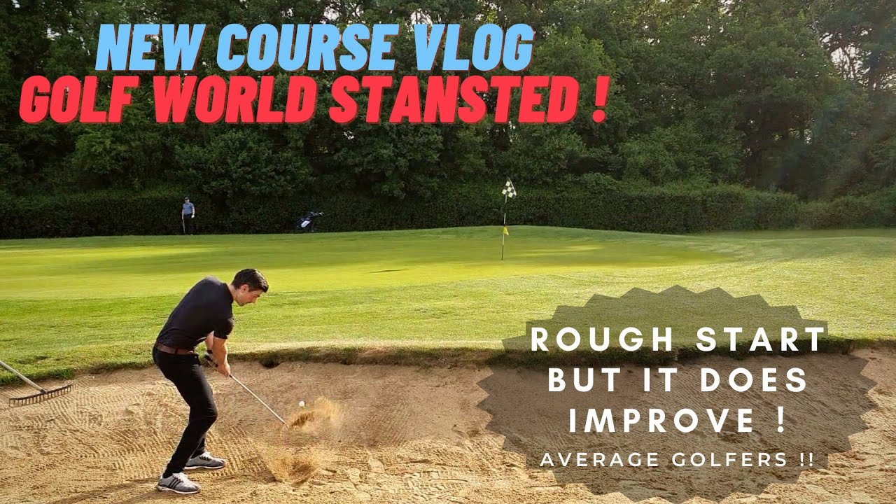 NEW COURSE VLOG - GOLF WORLD STANSTED  PART 1 (takomo 101 irons)