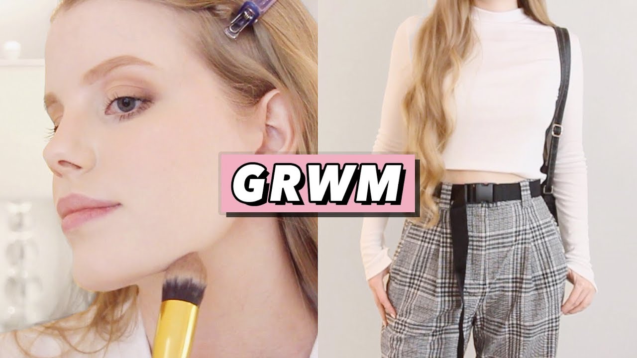 GRWM • Makeup, Hair & Outfit