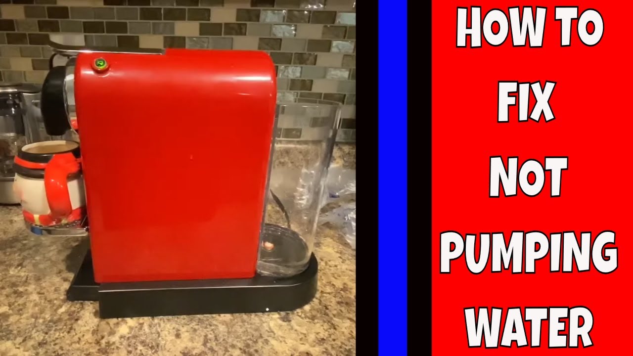 How To Fix Your NESPRESSO Coffee Machine That Wont Pump Water - Air Lock - EASIEST Method I Can Find