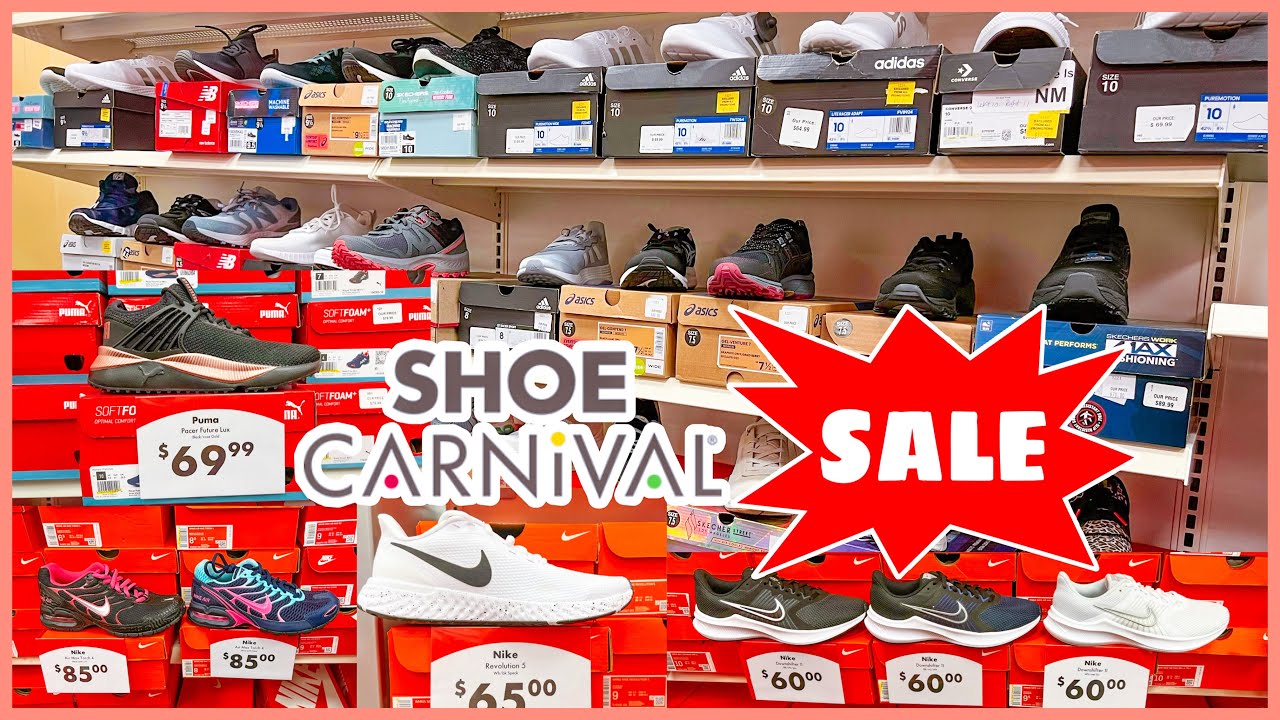 👟SHOE CARNIVAL WOMEN'S SHOES SALE‼️SNEAKERS NIKE PUMA ADIDAS & MORE*STORE WALKTHROUGH SHOP WITH ME