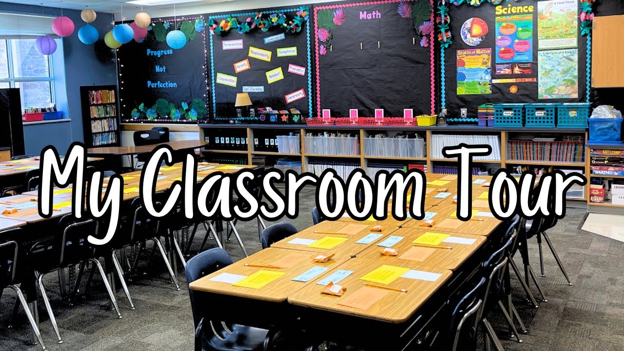 MY CLASSROOM TOUR 2023 // 🌴Bright Tropical Theme🌺