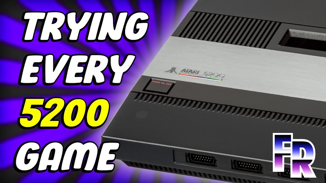 Библиотека Atari 5200 (1982) | Пробуем все 69 игр