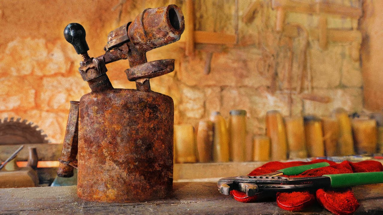 ВІДНОВИЛИ ПАЯЛЬНУ ЛАМПУ ЧАСІВ СРСР!