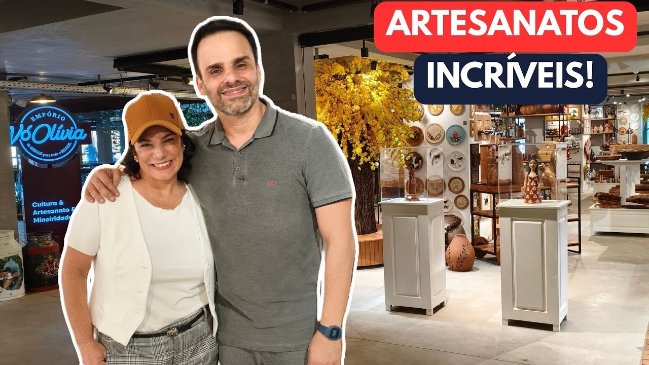 Conheça essa INCRÍVEL LOJA de ARTESANATOS MINEIROS!😍