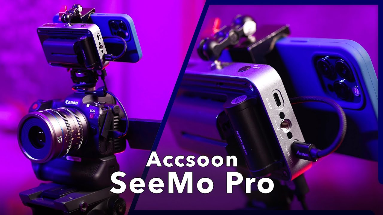 Accsoon SeeMo Pro для iPhone и iPad: прямые эфиры с улицы, мониторинг, запись видео, облако Frame.io