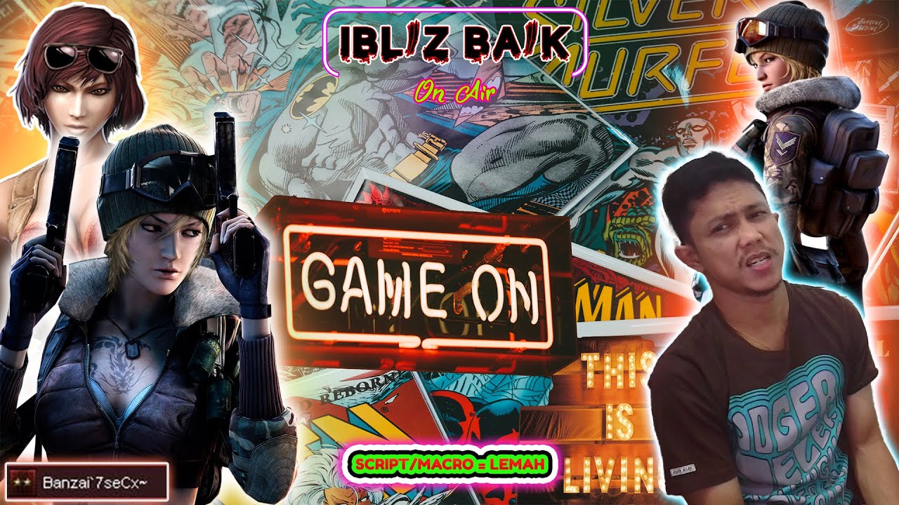 DI TEMANI HUJAAAAN - LIVE POINT BLANK INDONESIA