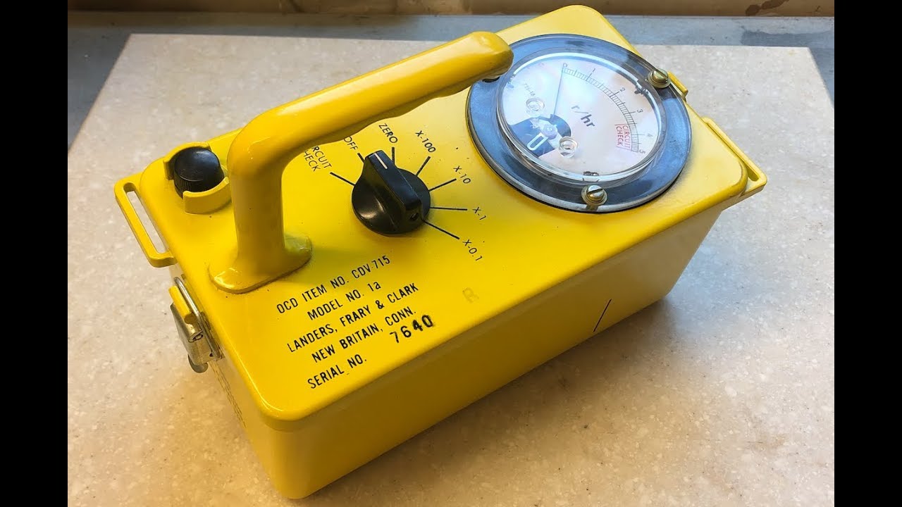 Civil Defense CD V-715 Radiation survey Meter (geiger counter?)
