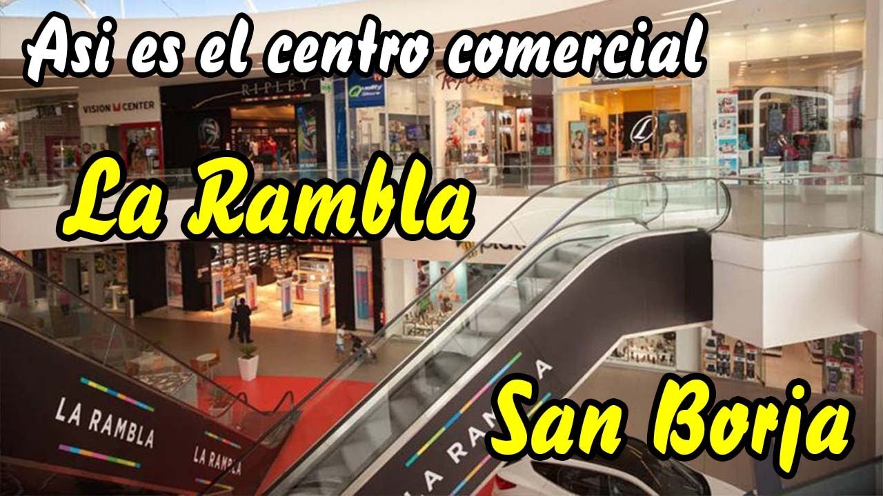 LA RAMBLA SAN BORJA [Recorrido total] SAN BORJA LIMA PERU 2021