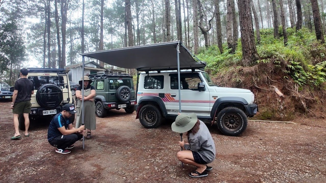 Freezing in Baguio | June 2025 Camping Trip 🏕️ #jimny #camping #baguio 