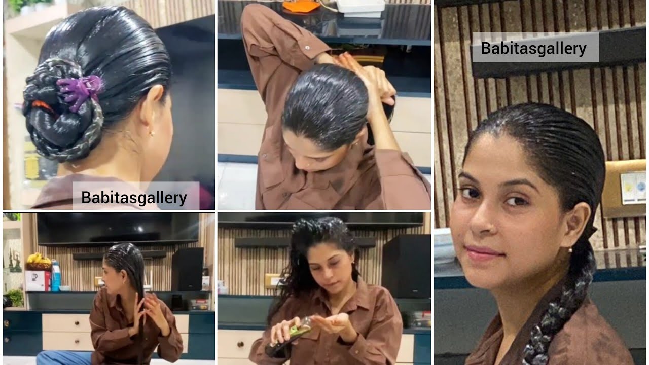 200ml Oiling+Gel Applying #palming  #hairstyles #hairgel To buy this fullvideo Wtsap+91 9154004797