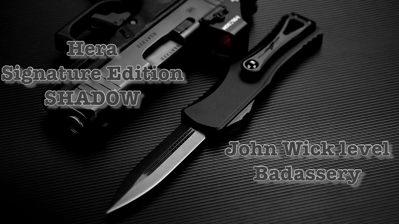 Microtech Hera SHADOW - So stealthy and sleek