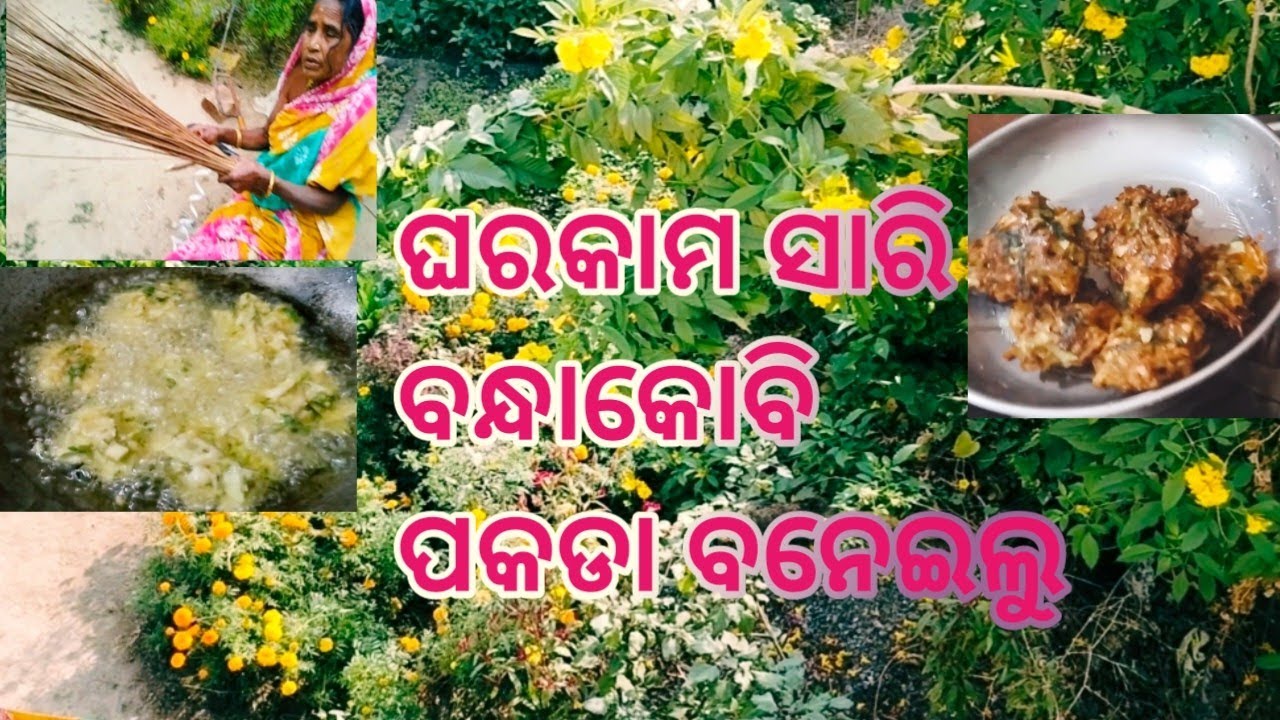 How To Cooking Bandha kabhi pakoda Homeସକାଳୁ ସକାଳୁ ଘର କାମ ସାରି ବନ୍ଧାକୋବିରେ ବେସନମିସାଇ ପକଡ଼ା ବନେଇଲୁ🍲🏞️