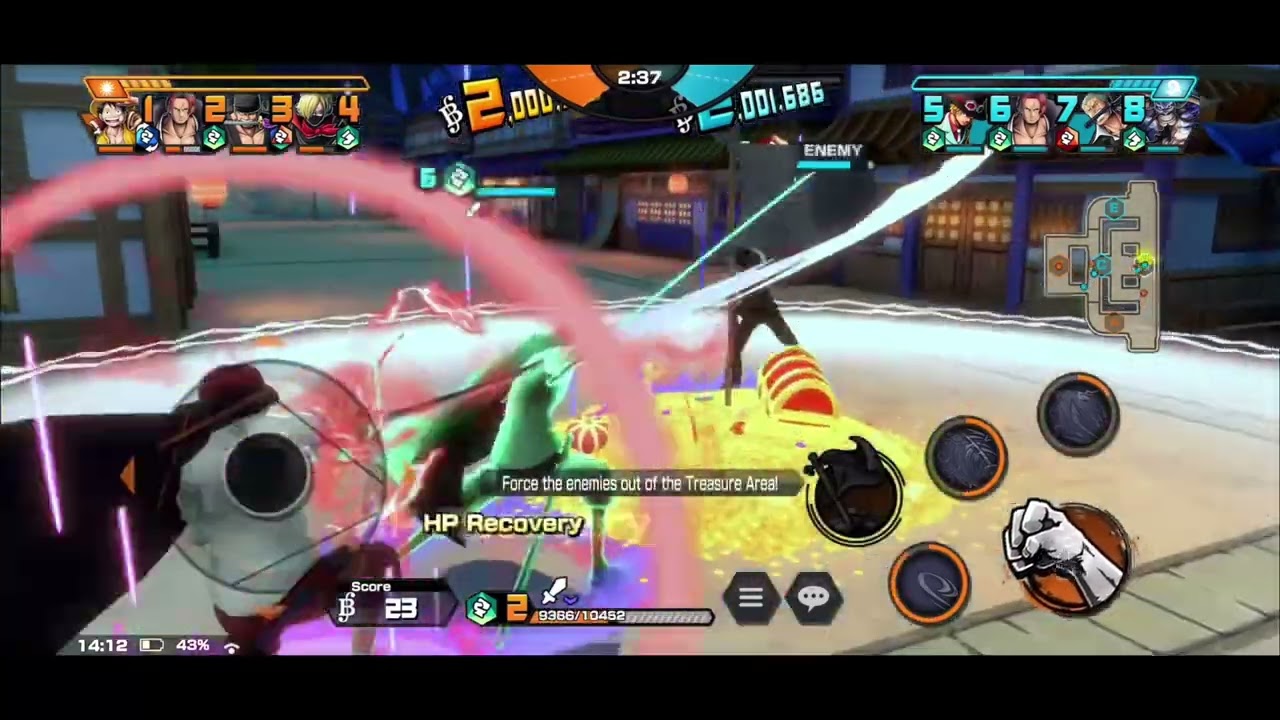 OPBR shanks film red comeback - 2K23