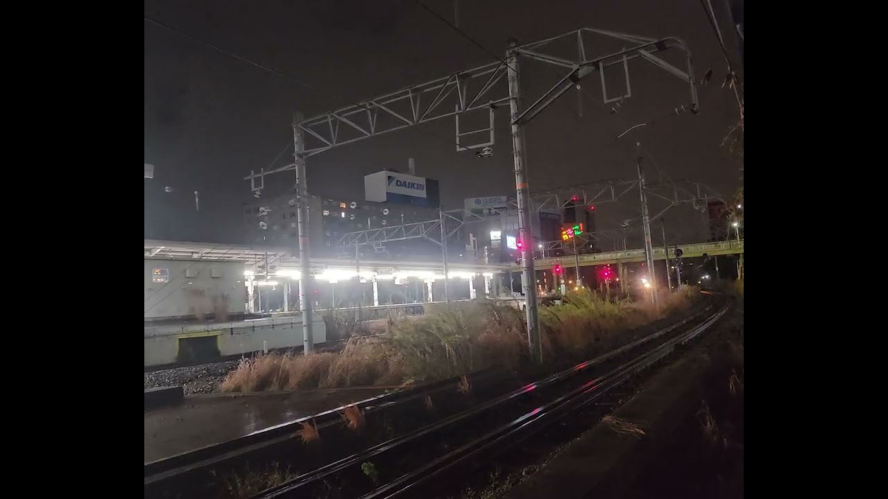 上り寝台特急サンライズ瀬戸サンライズ出雲号東京行き新大阪通過