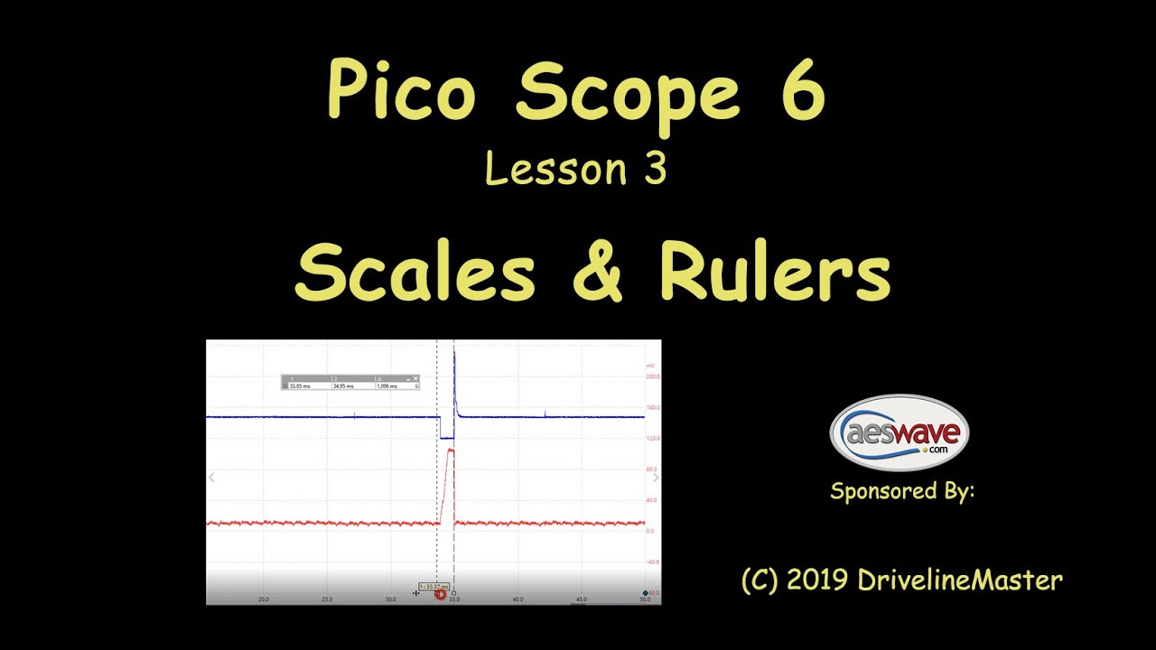Pico Scope 6, весы и линейки (Урок 3)