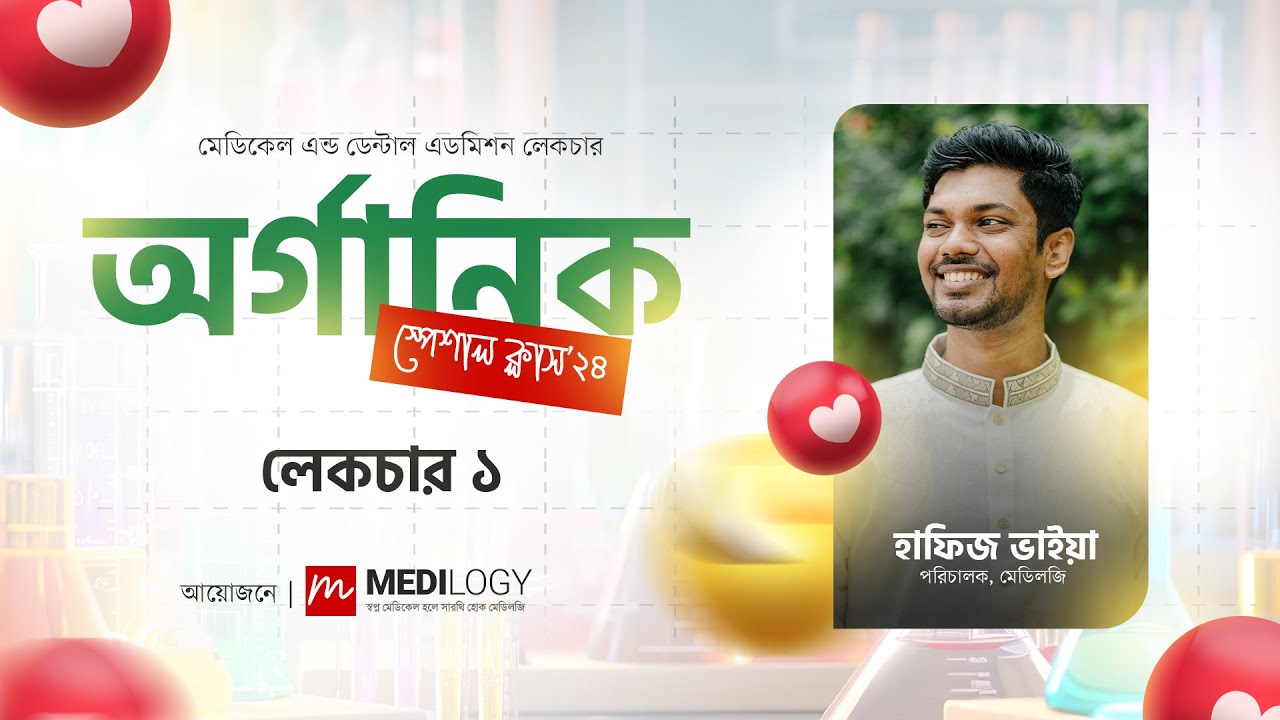 Organic Chemistry Special Class | Lecture 1/4 | Hafiz Al Mamun