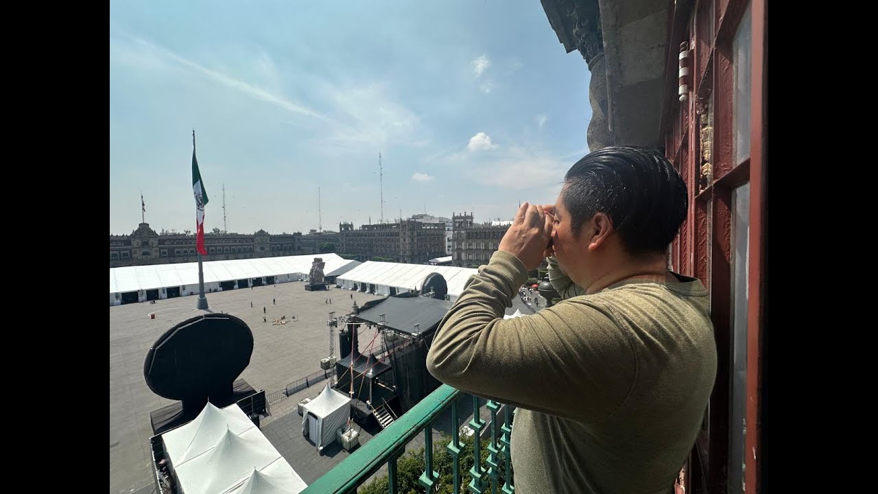 Visitando uno de los hoteles más antiguos de la Ciudad de México.