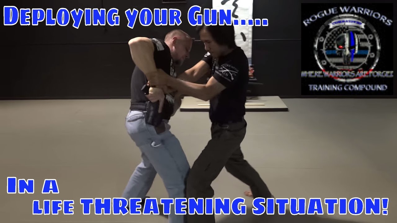 Deploying your GUN....In a life THREATENING SITUATION!!