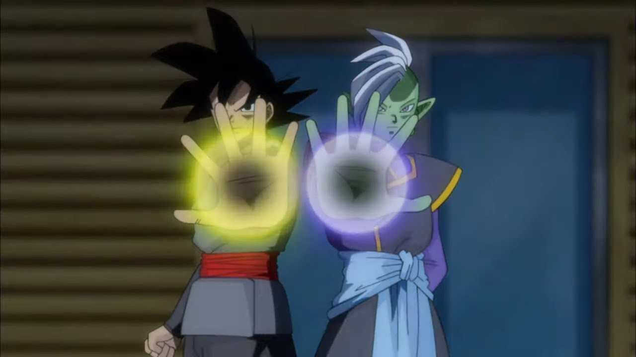 Trunks Vs Goku Black And Zamasu