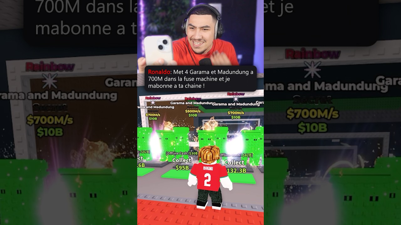 4 BRAINROT SECRET &Agrave; 700M dans LA MACHINE ?! (Steal A Brainrot)