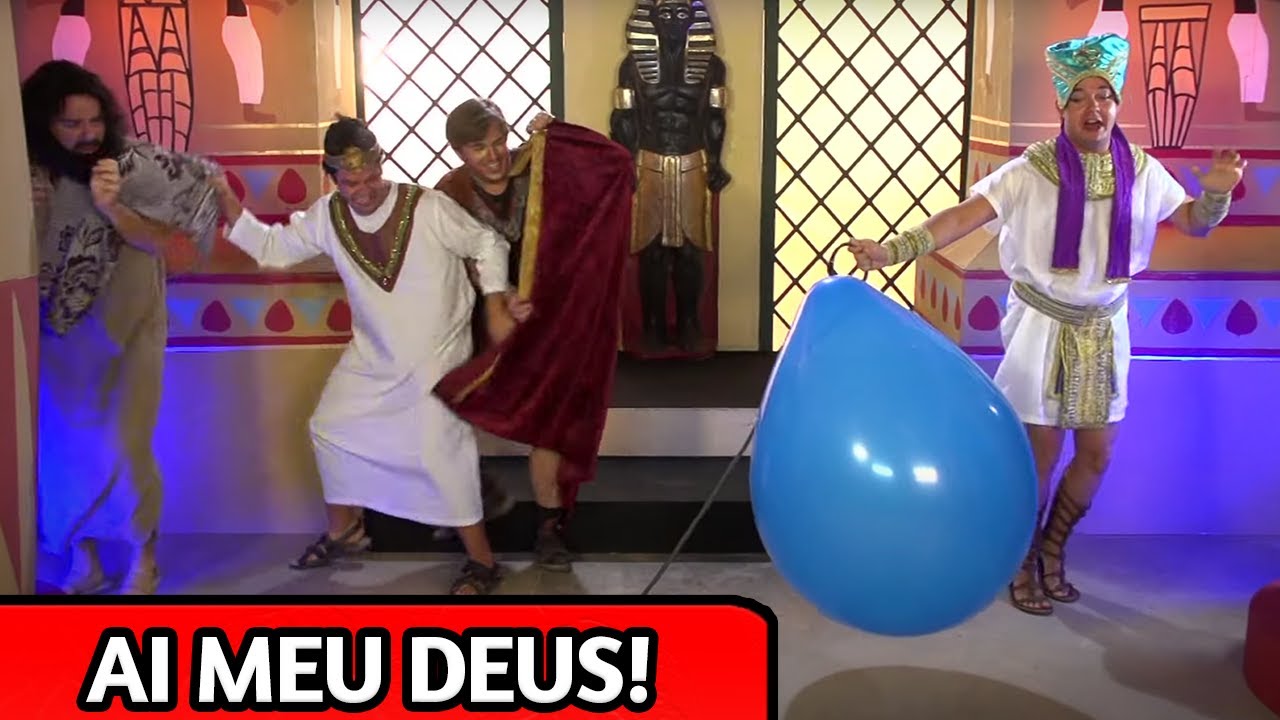 O BALÃO COM PÓ DE MICO ASSUSTOU GERAL | Dramaturgia Biblica #03