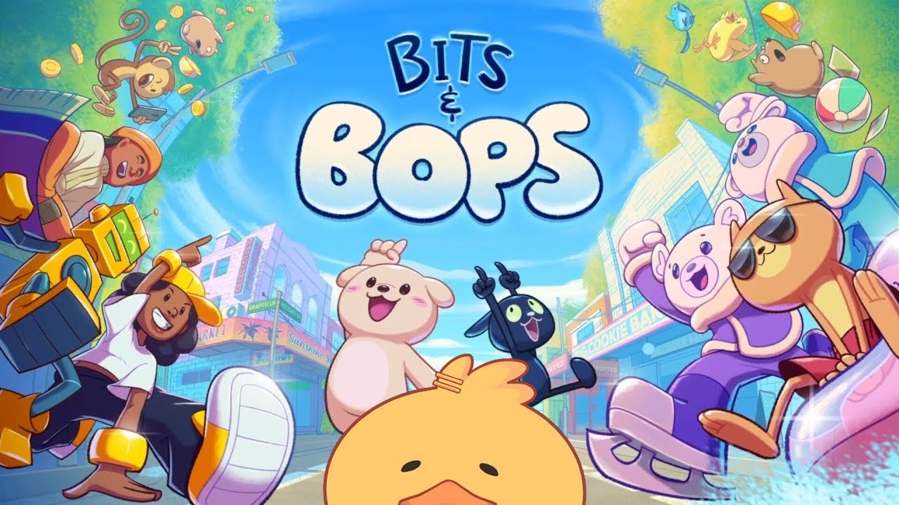 「啵點節奏 Bits & Bops」-期待超久的可愛節奏遊戲終於上市啦！這麼可愛的遊戲對鴨來說一定是從從容容游刃有餘的吧~  #啵點節奏 #Bits&Bops
