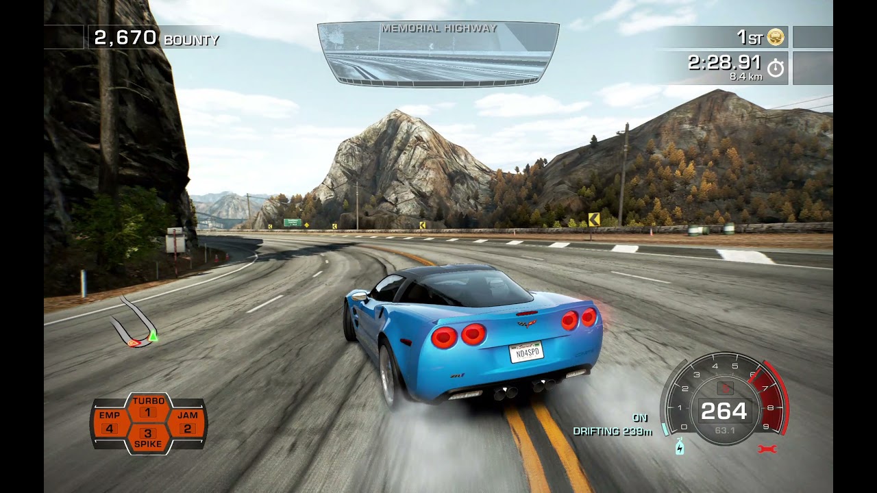 Need for Speed™ Hot Pursuit Remastered-Chevrolet Corvette ZR1-Power Struggle