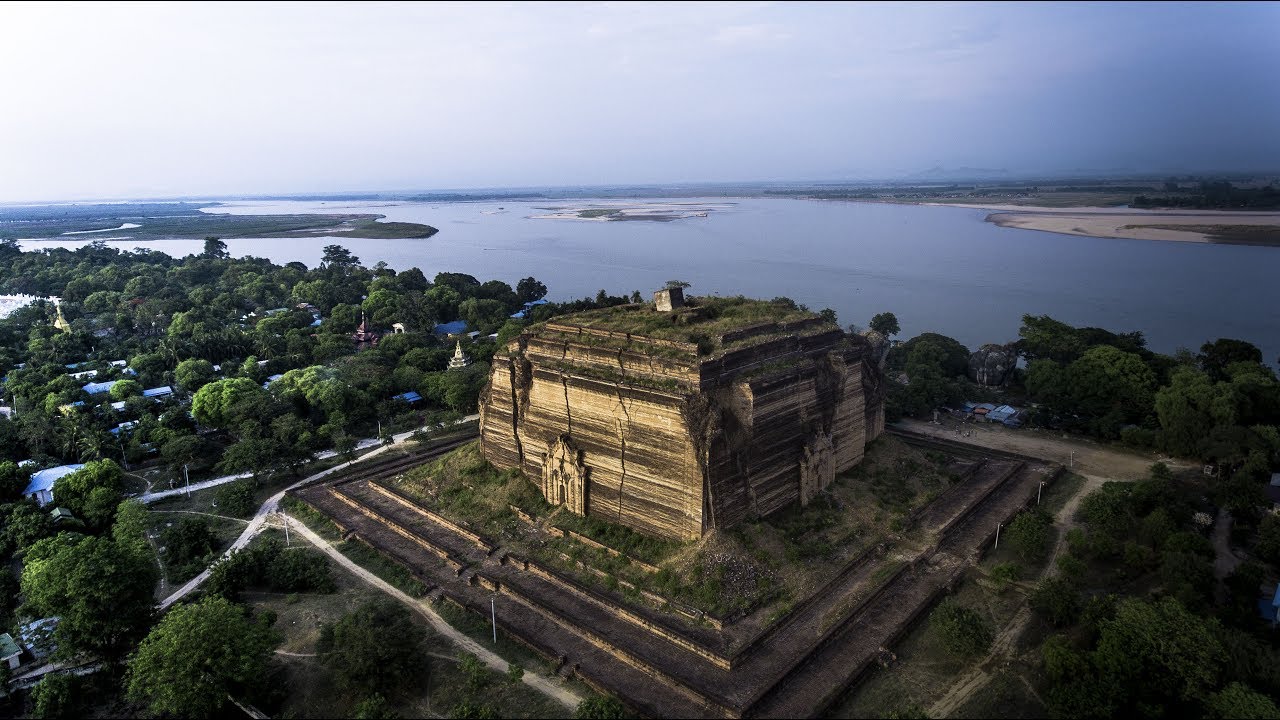 Myanmar (Burma) From Above 4K