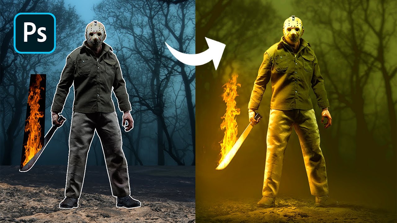 Jason Movie Poster - Photoshop Manipulation Tutorial