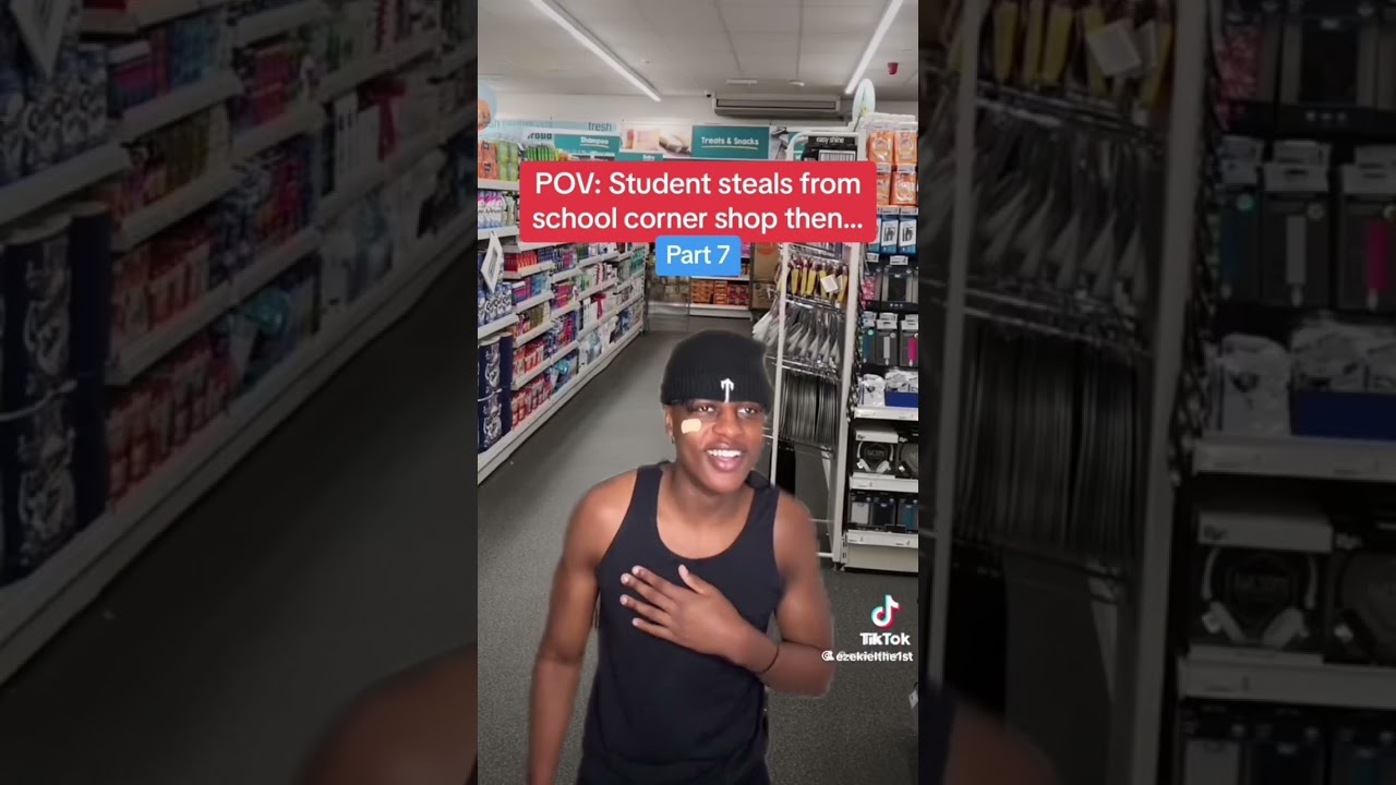 POV: Students steal from corner shop then… uncensored version