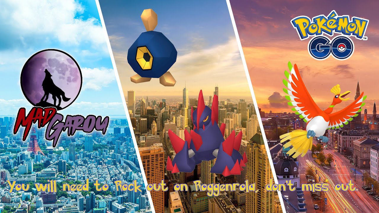 Rock and Roll with Roggenrola!  Max Monday Pokemon Review - Must have for Ho-Oh!