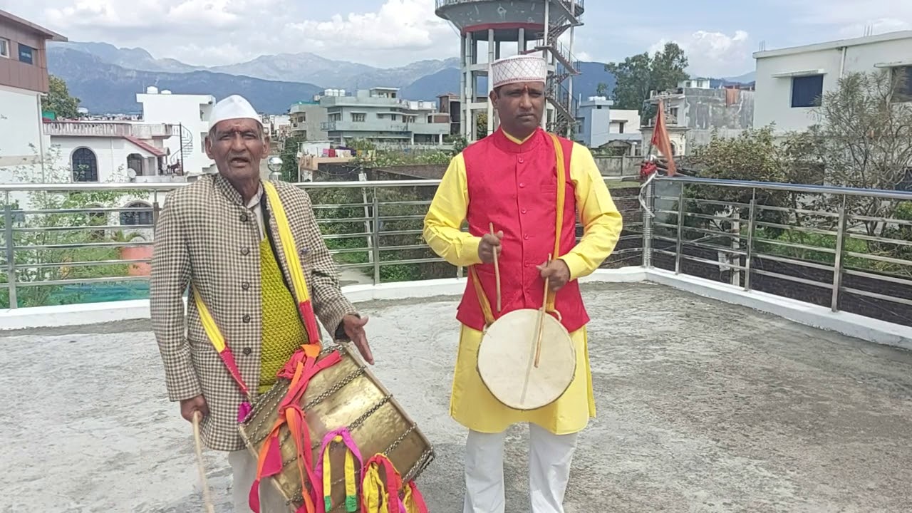 79 वर्षीय वरिष्ठ ढोल सागर,जागर  विद्वान श्री कलमदास भरतवाण जी (प्रीतम भरतवाण  के पूज्य चाचा जी)