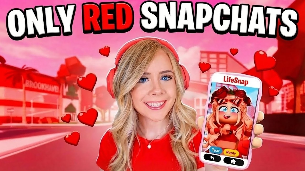 ONLY TAKING RED SNAPCHATS FOR 24 HOURS IN LIFE TOGETHER