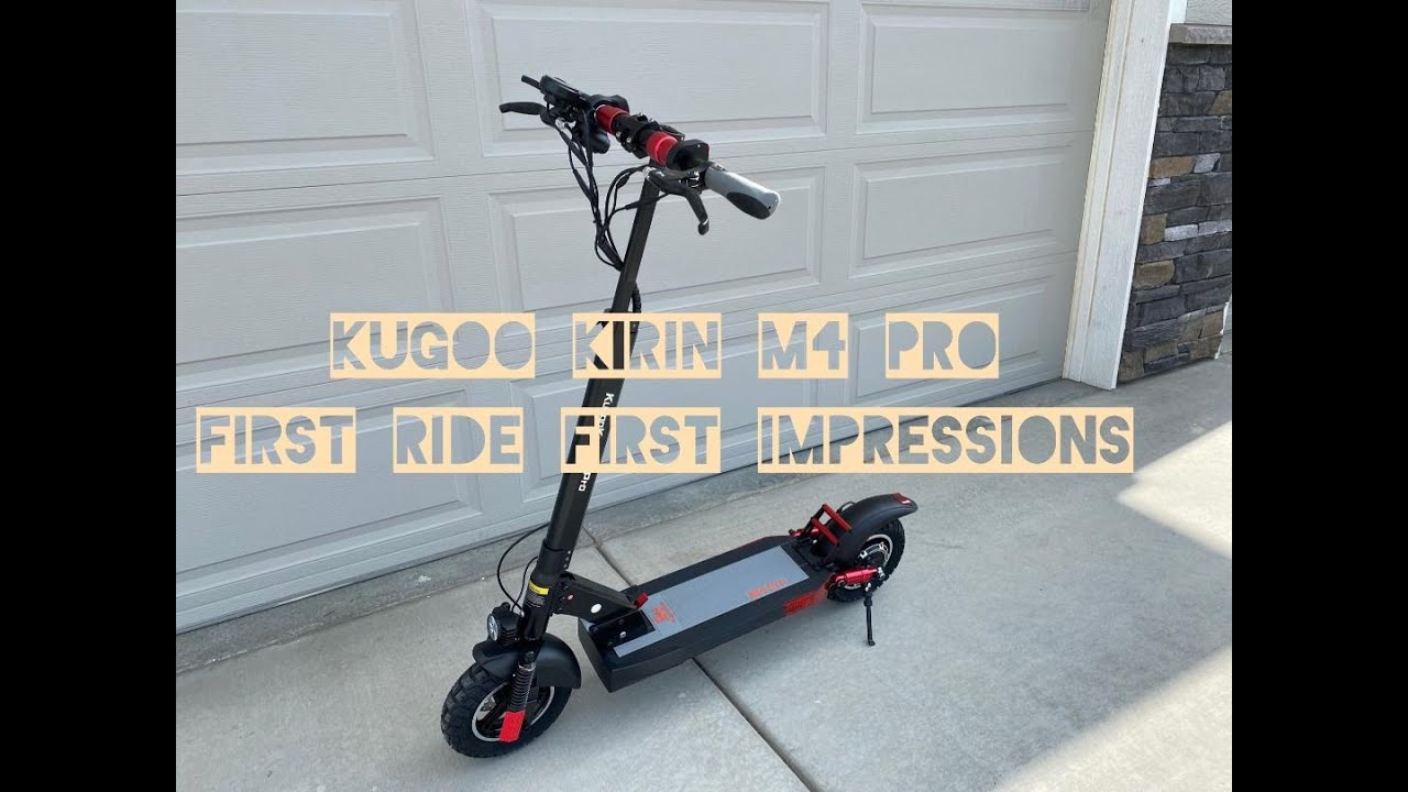 Kugoo Kirin M4 Pro First Ride and Impressions