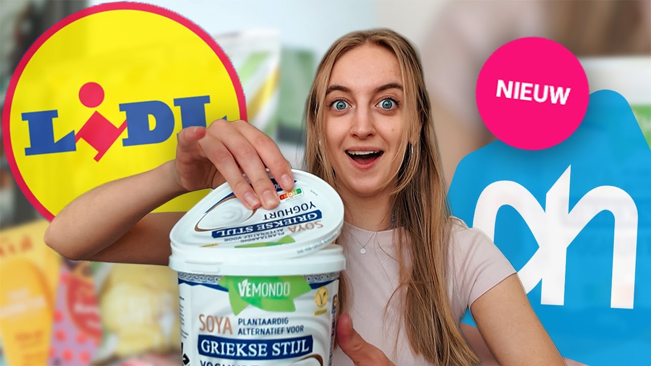 nieuwe producten proeven uit de supermarkt... 🤔 vegan