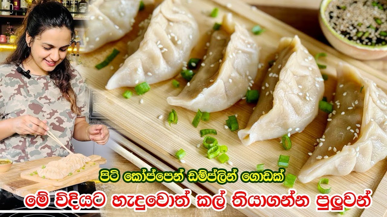 මේ විදියට හැදුවොත් කල් තියාගන්න පුලුවන් | Japanese Chicken Dumplings 🇯🇵 😋🥟