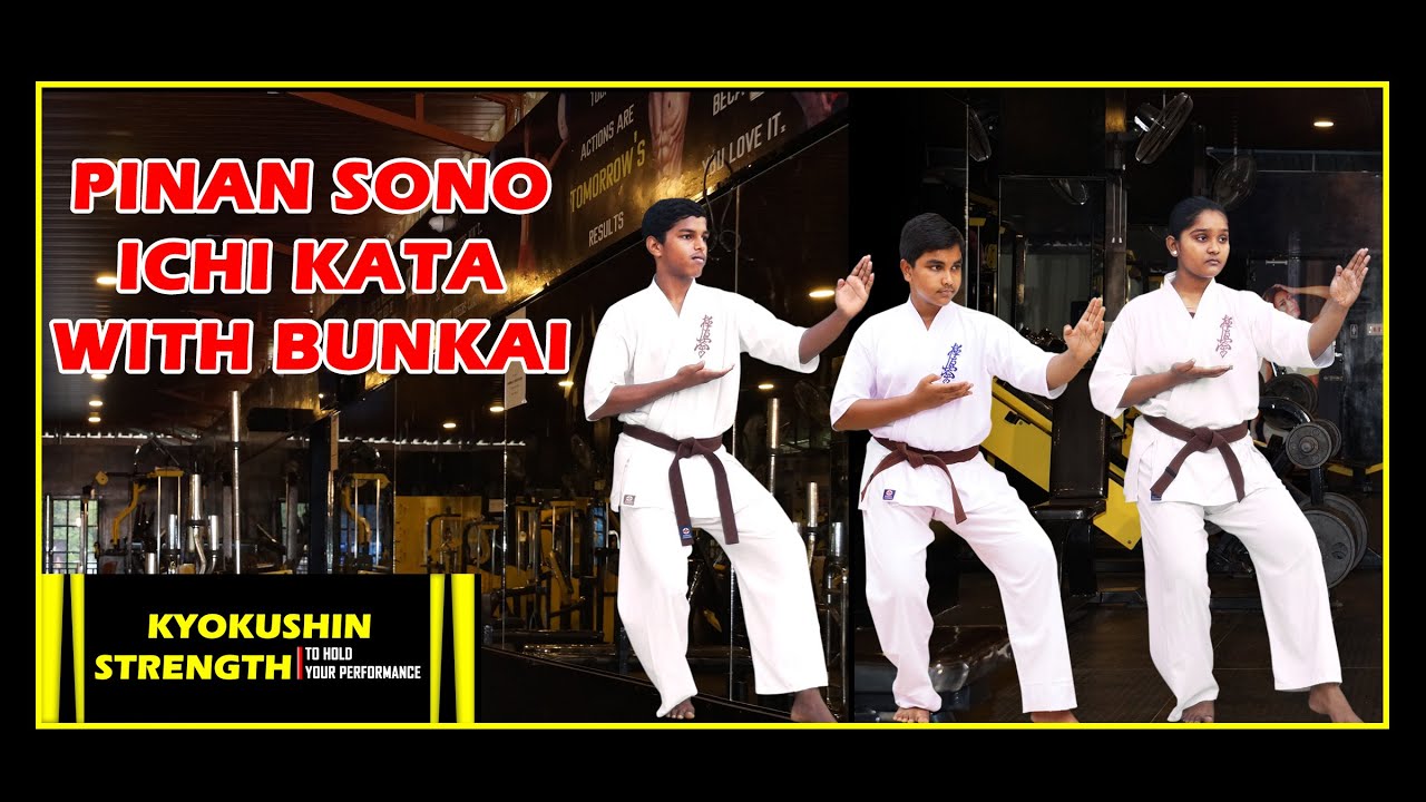 Pinan Sono Ichi Kata & Bunkai (Kyokushin Kata)