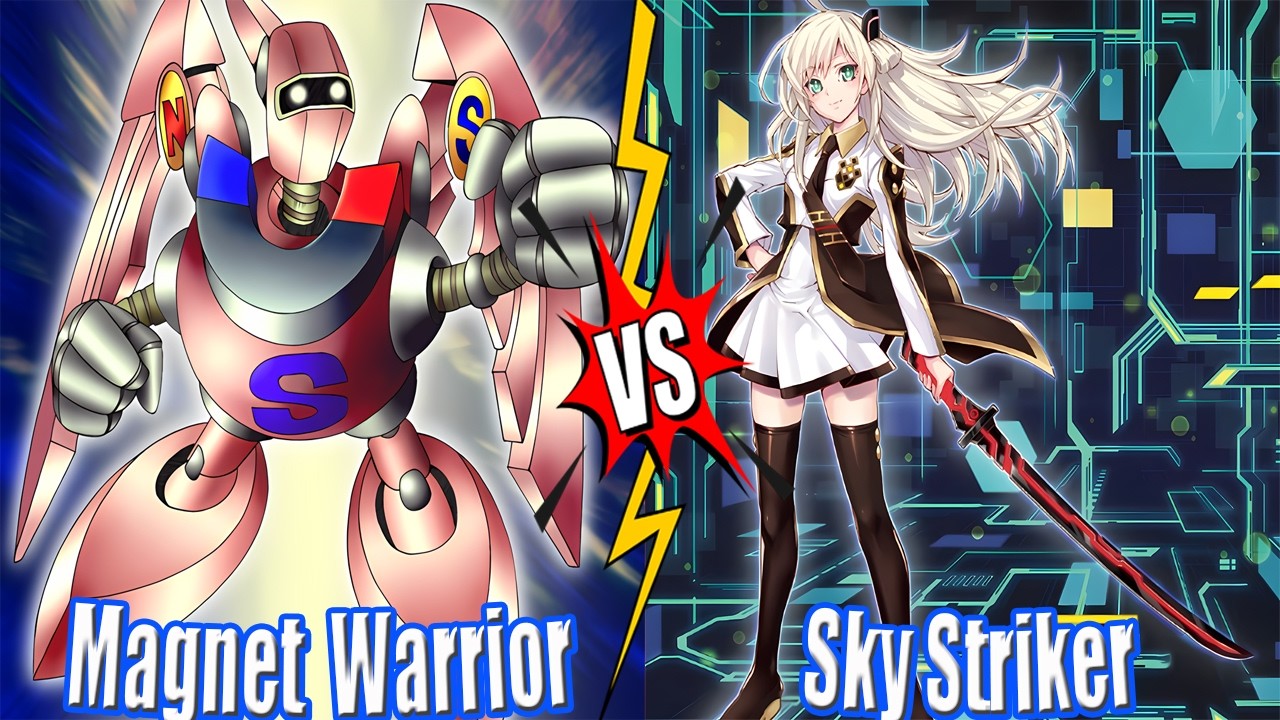Sky Striker vs Magnet Warrior & Magnet Warrior vs Blue Eyes White Dragon - NEW BANLIST DB Yu-Gi-Oh!