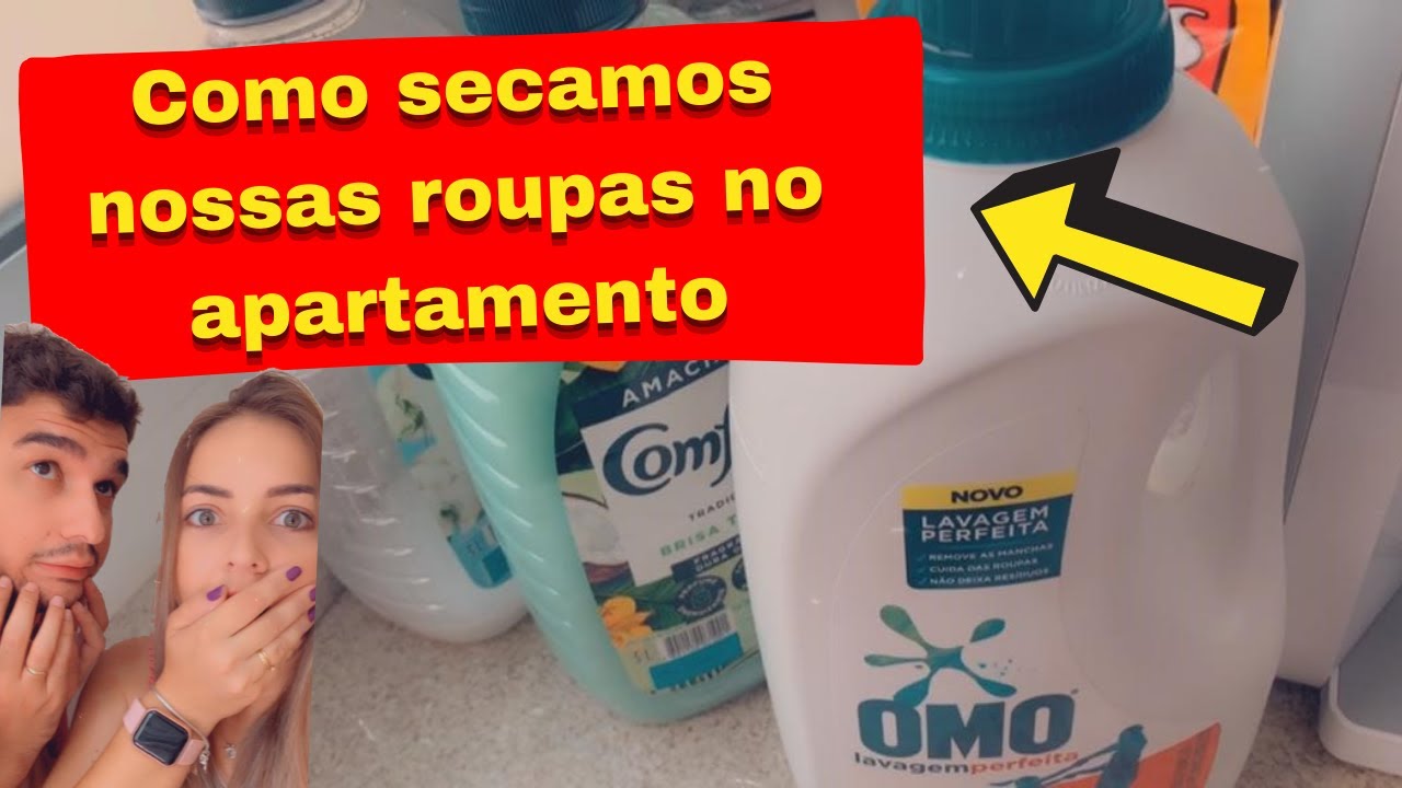 COMO SECAR ROUPA NO APARTAMENTO? NÃO TEMOS LAVANDERIA! E AGORA?