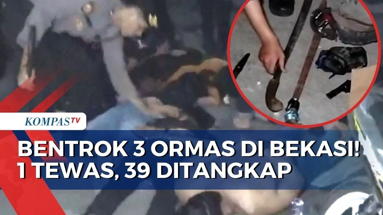 3 Ormas Bekasi Bentrok, Dipicu Penarikan Mobil oleh Debt Collector!