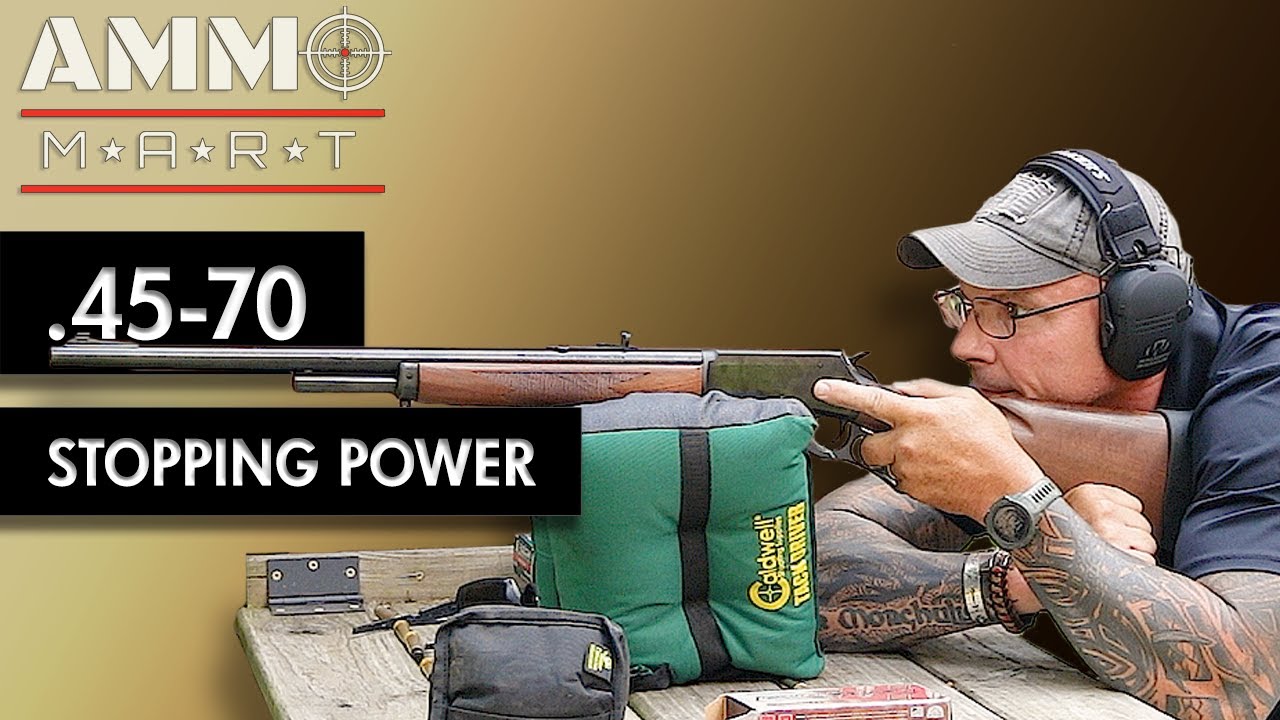 The Incredible Stopping Power of .45-70