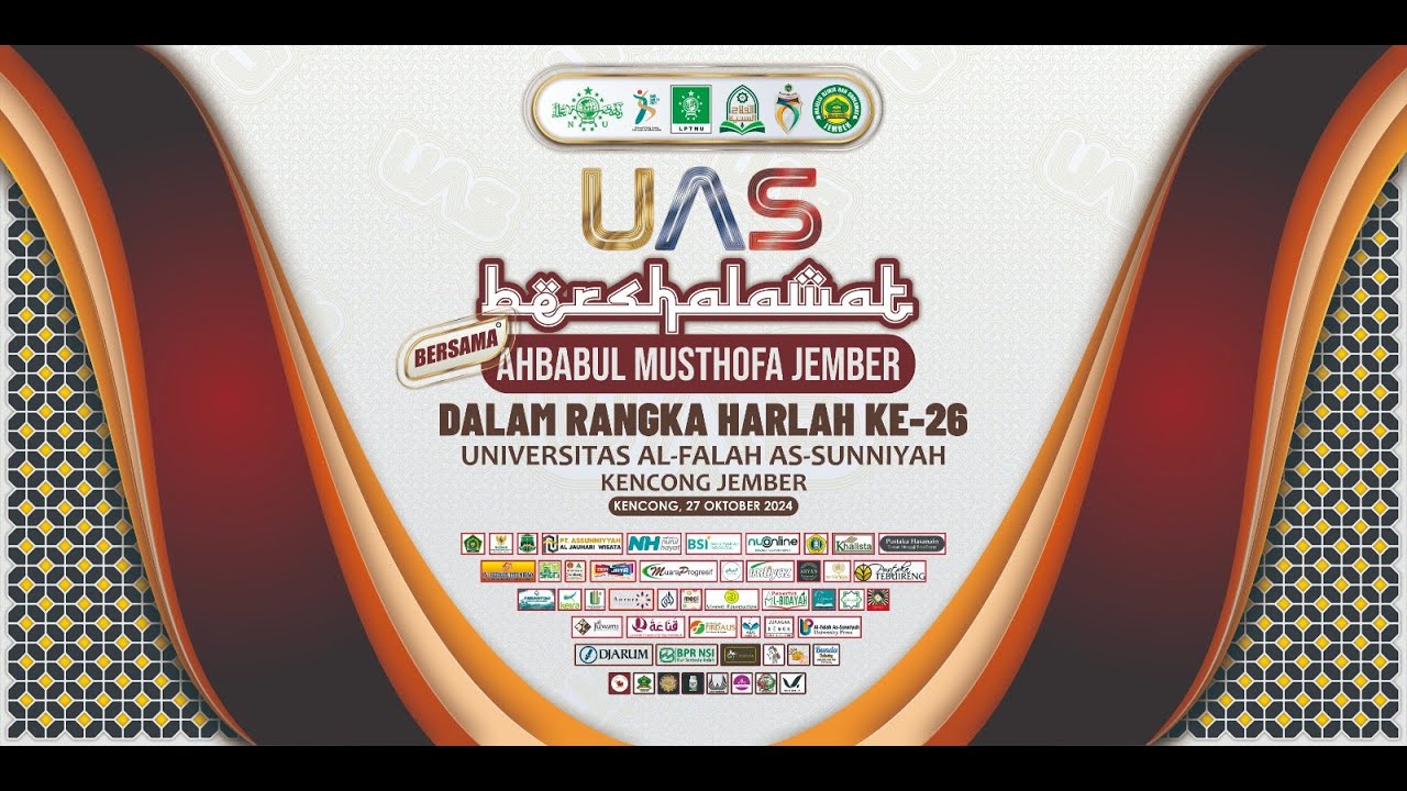 🔴LIVE UAS BERSOLAWAT BERSAMA AHBABUL MUSTHOFA JEMBER DALAM RANGKA HARLAH KE - 26