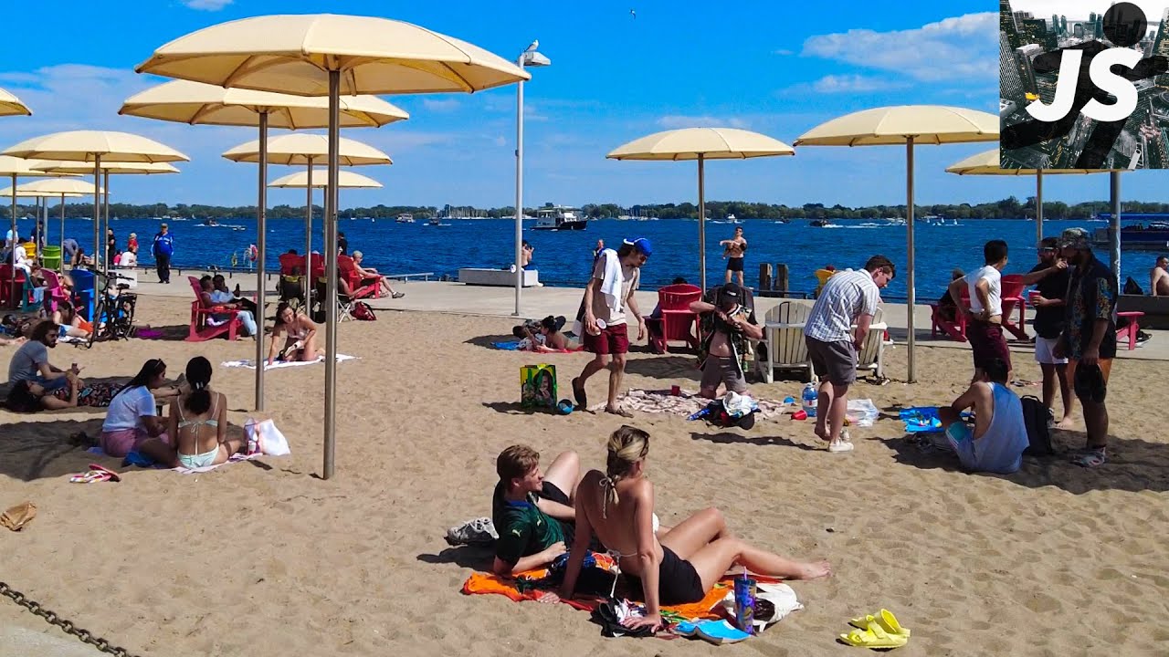 Downtown Waterfront Long Weekend Toronto Walk (July 2022)