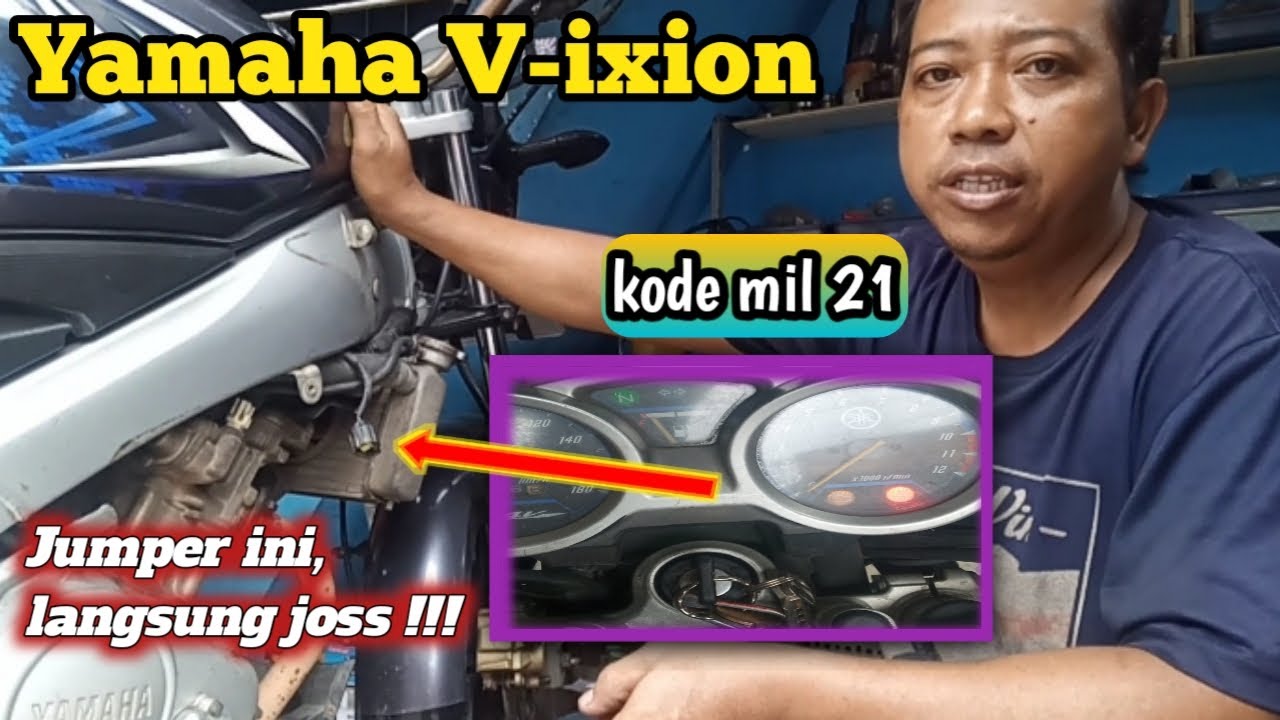 Yamaha Vixion Kode Mil 21 Berikut Cara Mengatasinya